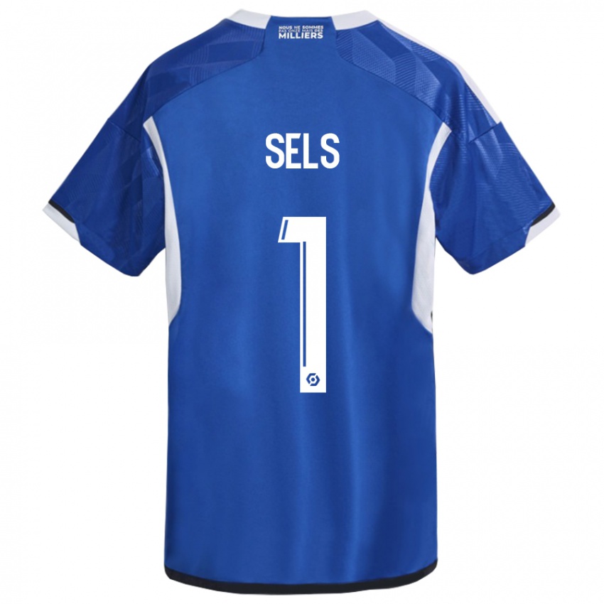 Niño Camiseta Matz Sels #1 Azul 1ª Equipación 2023/24 La Camisa Perú