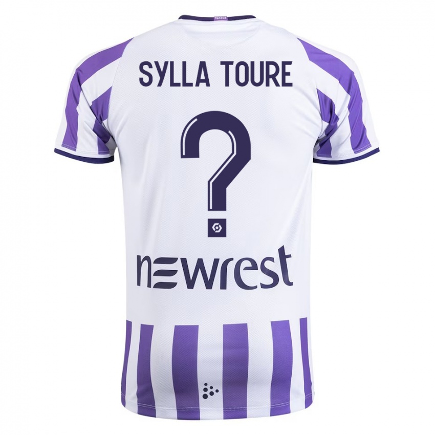 Niño Camiseta Ismael Sylla Touré #0 Blanco 1ª Equipación 2023/24 La Camisa Perú