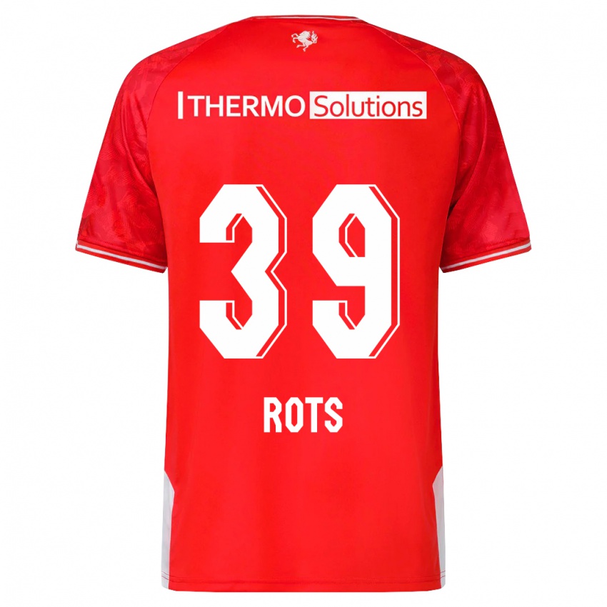 Niño Camiseta Mats Rots #39 Rojo 1ª Equipación 2023/24 La Camisa Perú