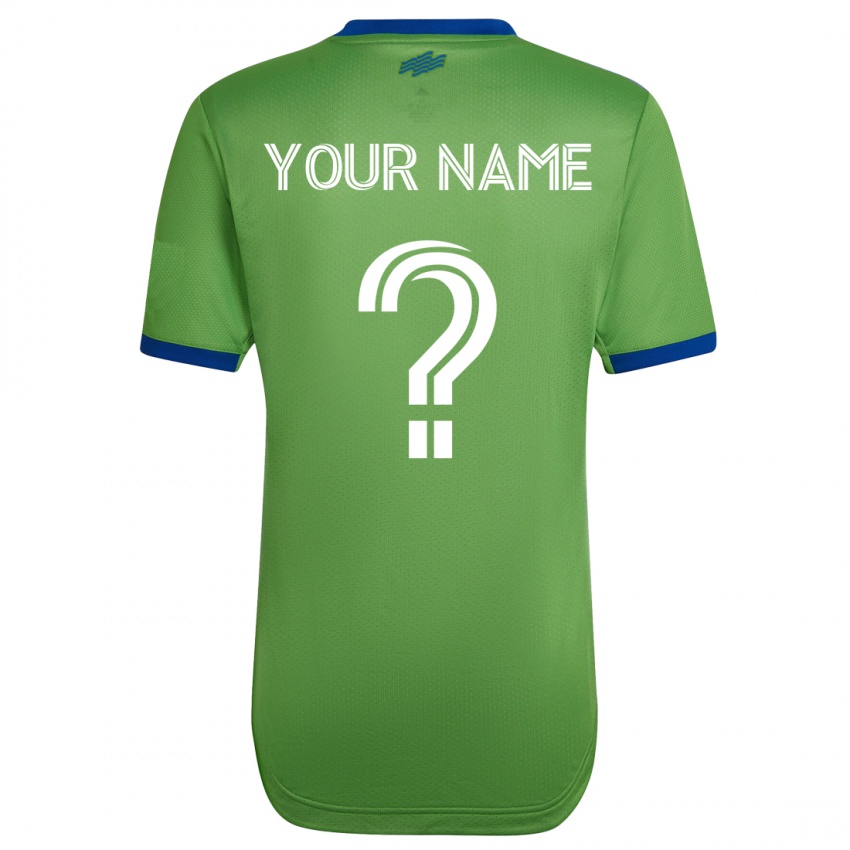 Niño Camiseta Su Nombre #0 Verde 1ª Equipación 2023/24 La Camisa Perú