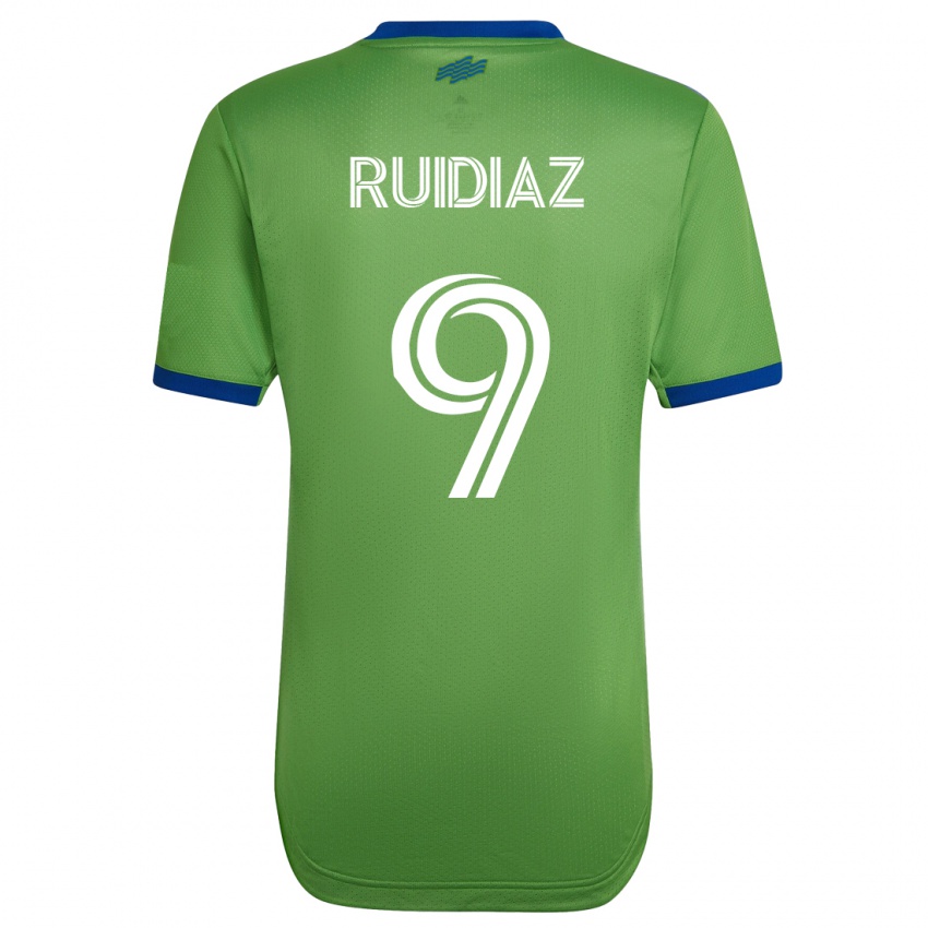 Niño Camiseta Raúl Ruidíaz #9 Verde 1ª Equipación 2023/24 La Camisa Perú