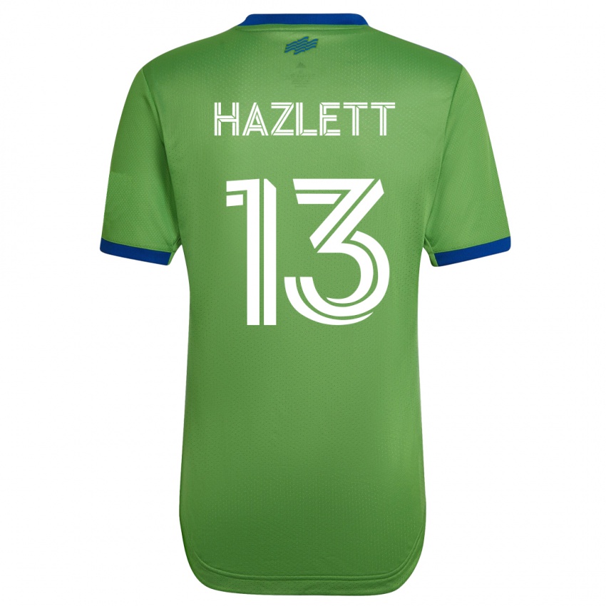Niño Camiseta Kimberly Hazlett #13 Verde 1ª Equipación 2023/24 La Camisa Perú