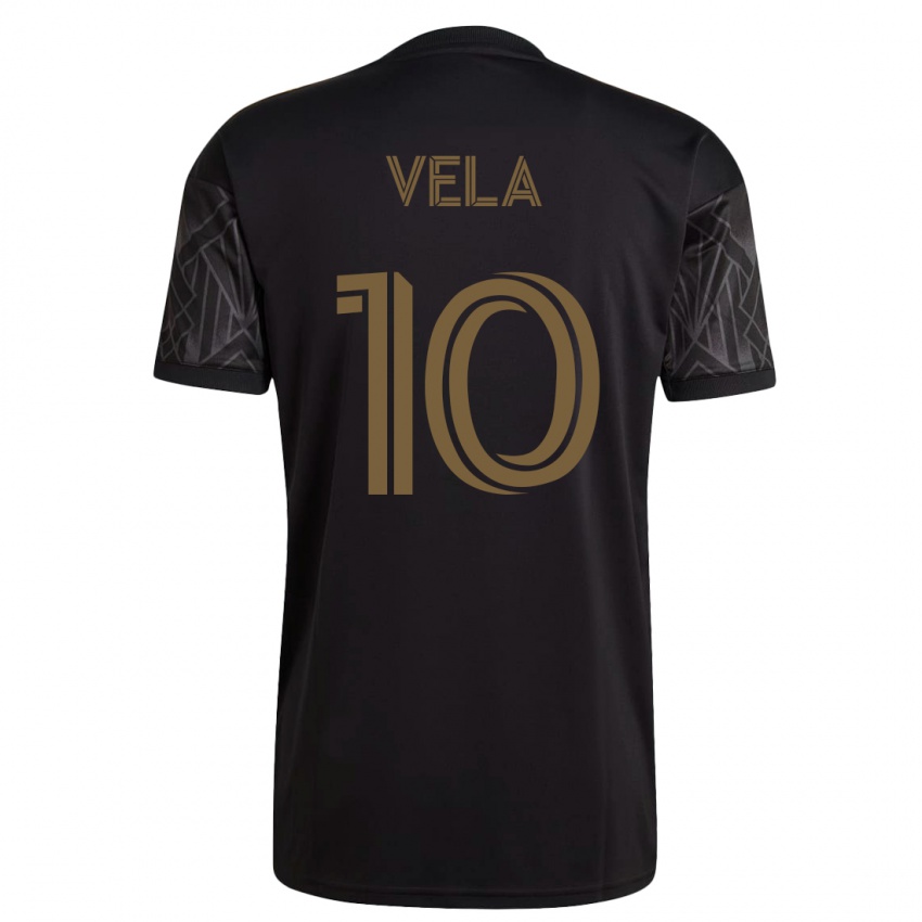 Niño Camiseta Carlos Vela #10 Negro 1ª Equipación 2023/24 La Camisa Perú