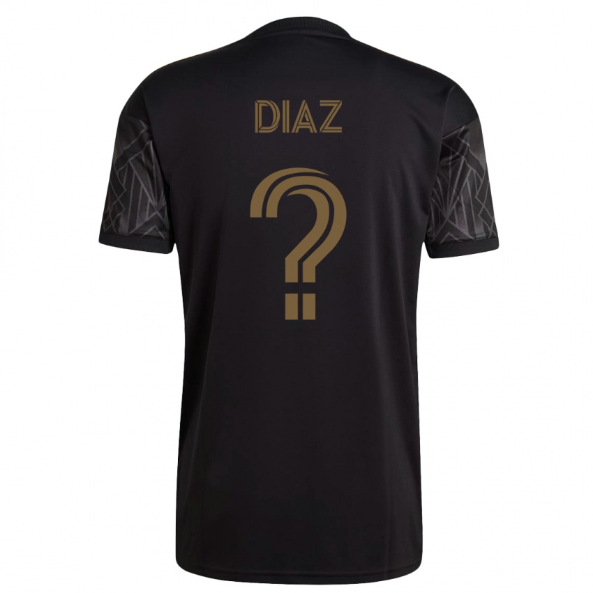 Niño Camiseta Christian Díaz #0 Negro 1ª Equipación 2023/24 La Camisa Perú