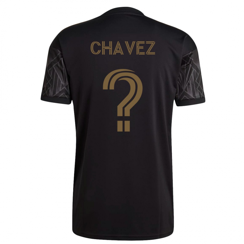 Niño Camiseta Ademar Chávez #0 Negro 1ª Equipación 2023/24 La Camisa Perú