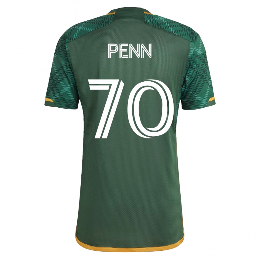 Niño Camiseta Josh Penn #70 Verde 1ª Equipación 2023/24 La Camisa Perú