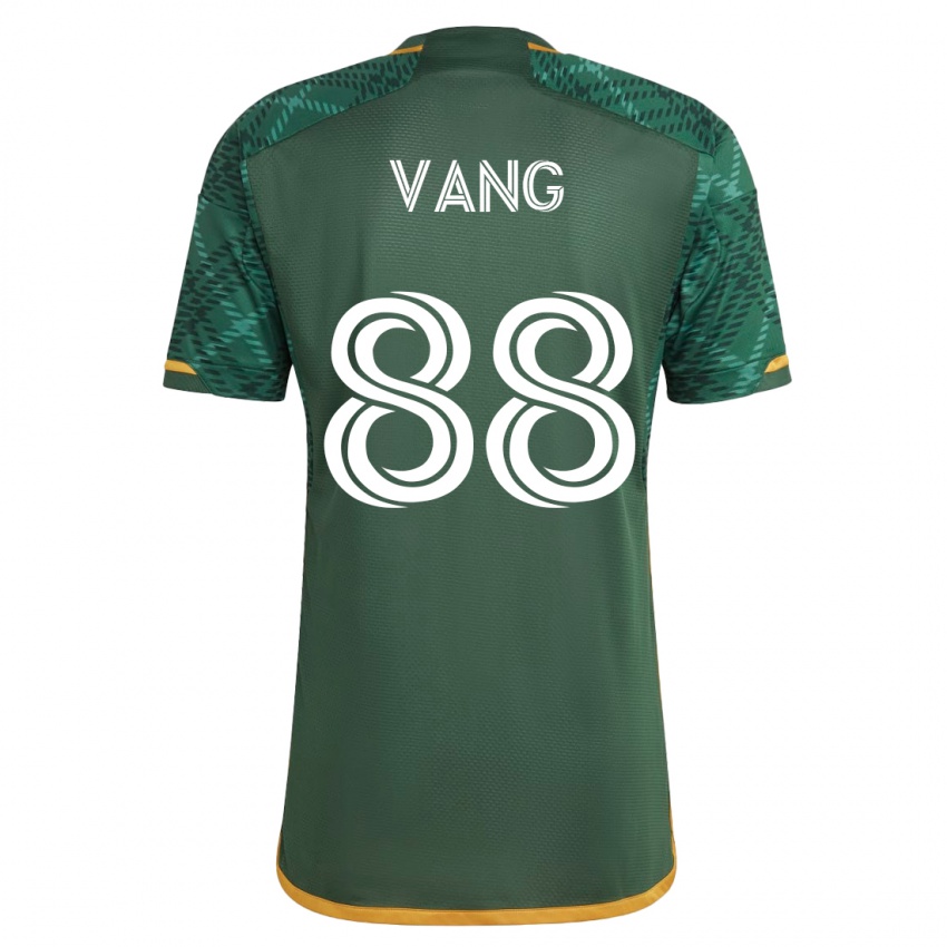 Niño Camiseta Michael Vang #88 Verde 1ª Equipación 2023/24 La Camisa Perú