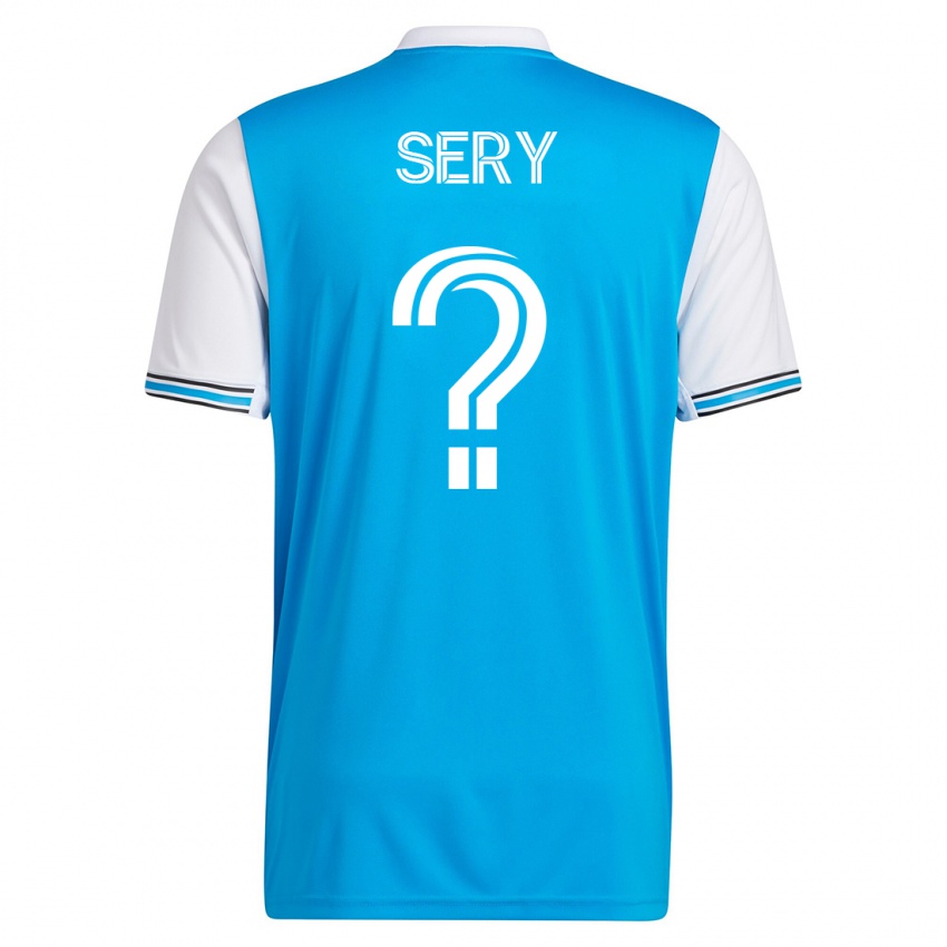 Niño Camiseta Sam Sery #0 Azul 1ª Equipación 2023/24 La Camisa Perú