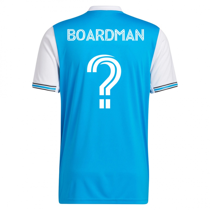 Niño Camiseta Erik Pena-Boardman #0 Azul 1ª Equipación 2023/24 La Camisa Perú