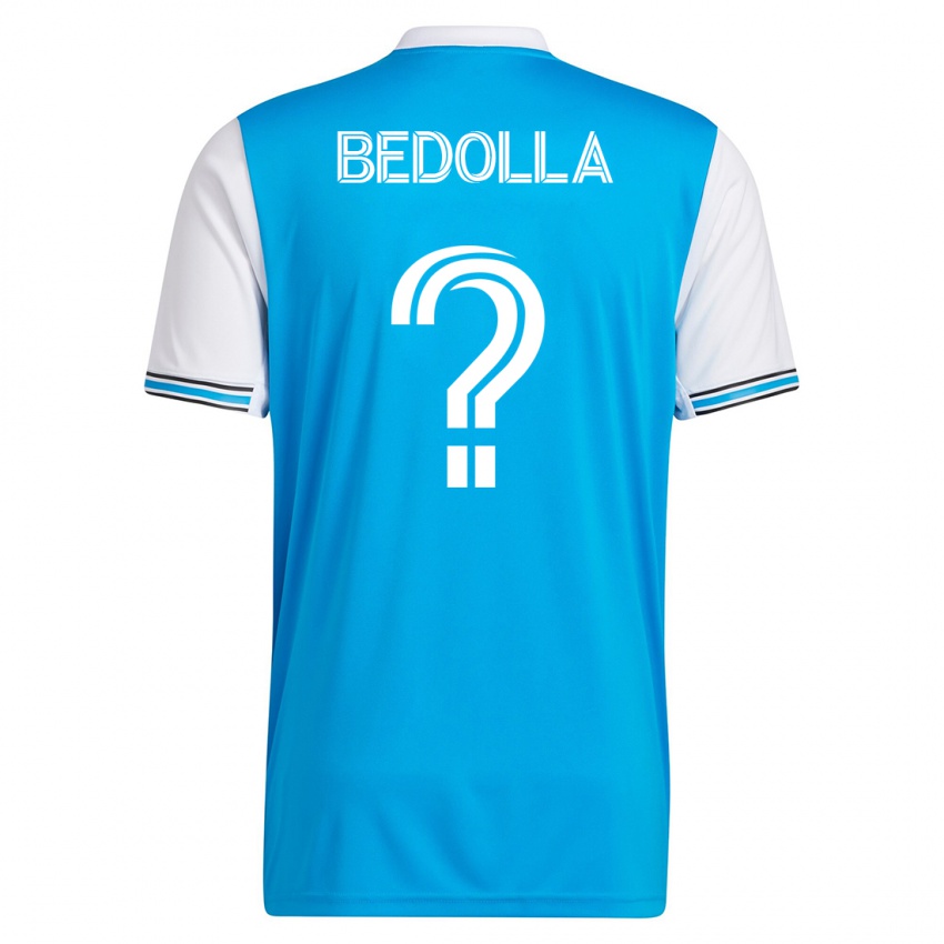 Niño Camiseta Brando Bedolla #0 Azul 1ª Equipación 2023/24 La Camisa Perú