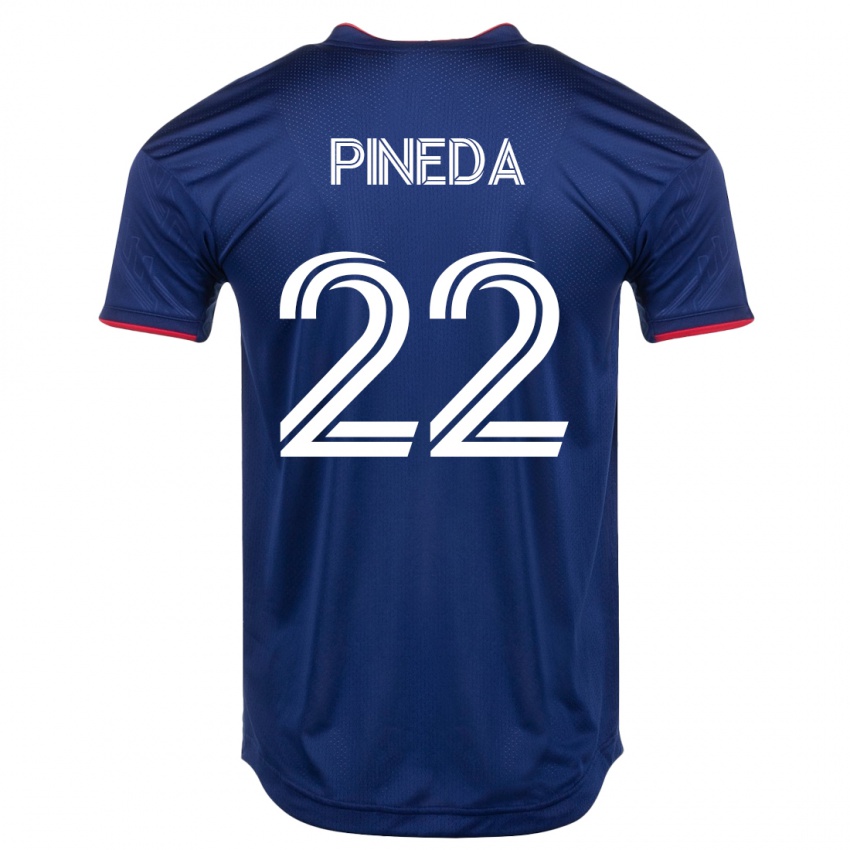 Niño Camiseta Mauricio Pineda #22 Armada 1ª Equipación 2023/24 La Camisa Perú