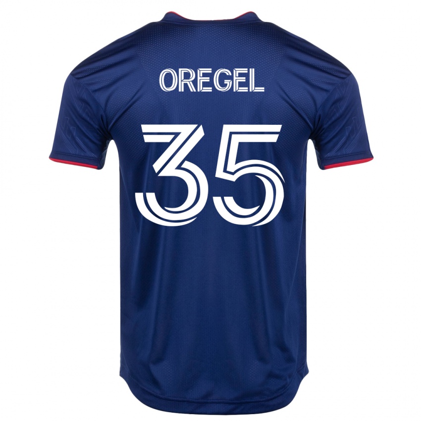 Niño Camiseta Sergio Oregel #35 Armada 1ª Equipación 2023/24 La Camisa Perú