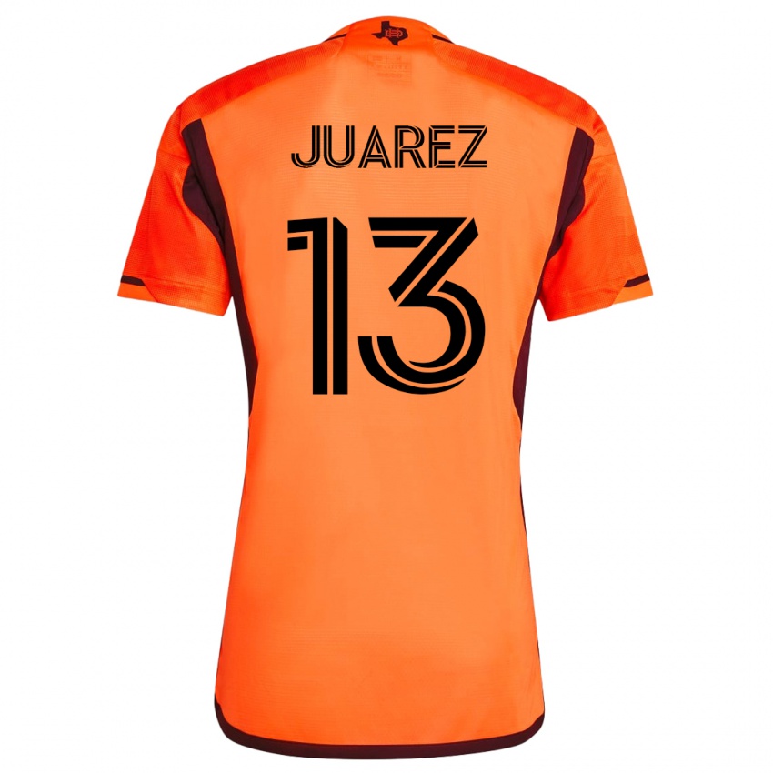 Niño Camiseta Jathan Juarez #13 Naranja 1ª Equipación 2023/24 La Camisa Perú