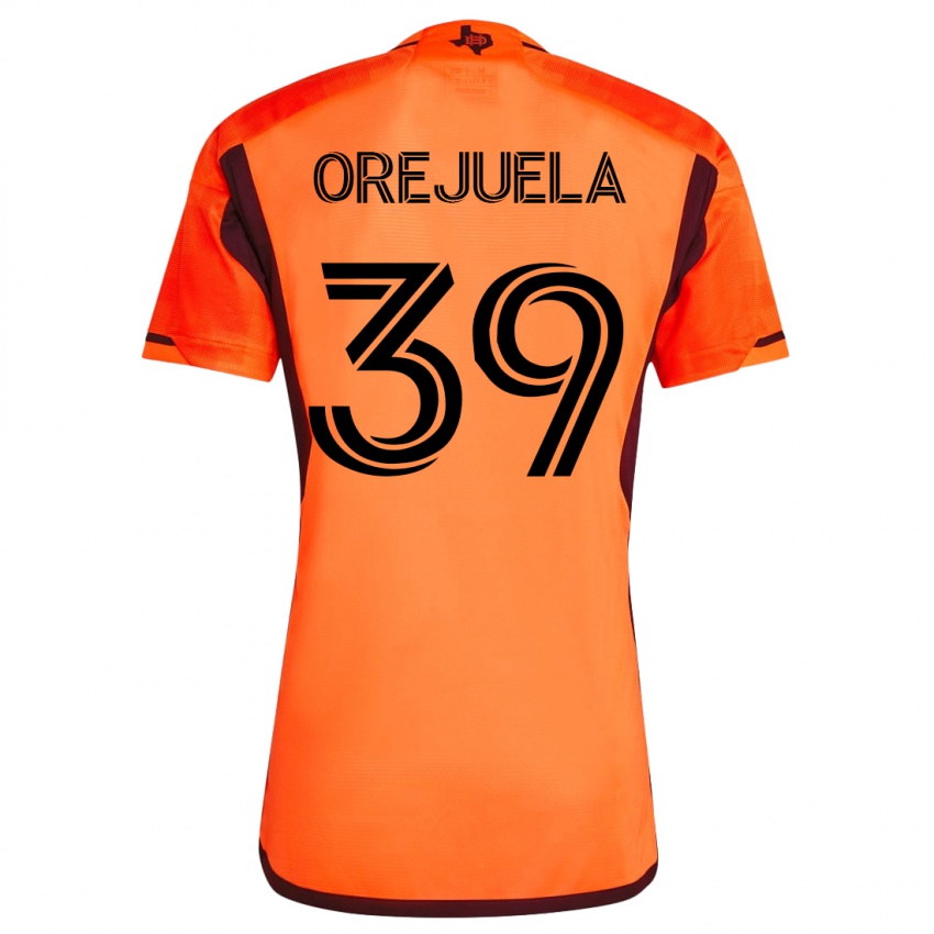 Niño Camiseta Jesus Orejuela #39 Naranja 1ª Equipación 2023/24 La Camisa Perú