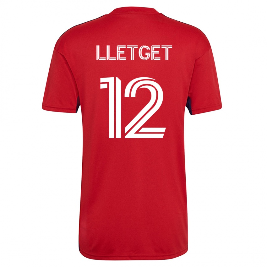 Niño Camiseta Sebastian Lletget #12 Rojo 1ª Equipación 2023/24 La Camisa Perú
