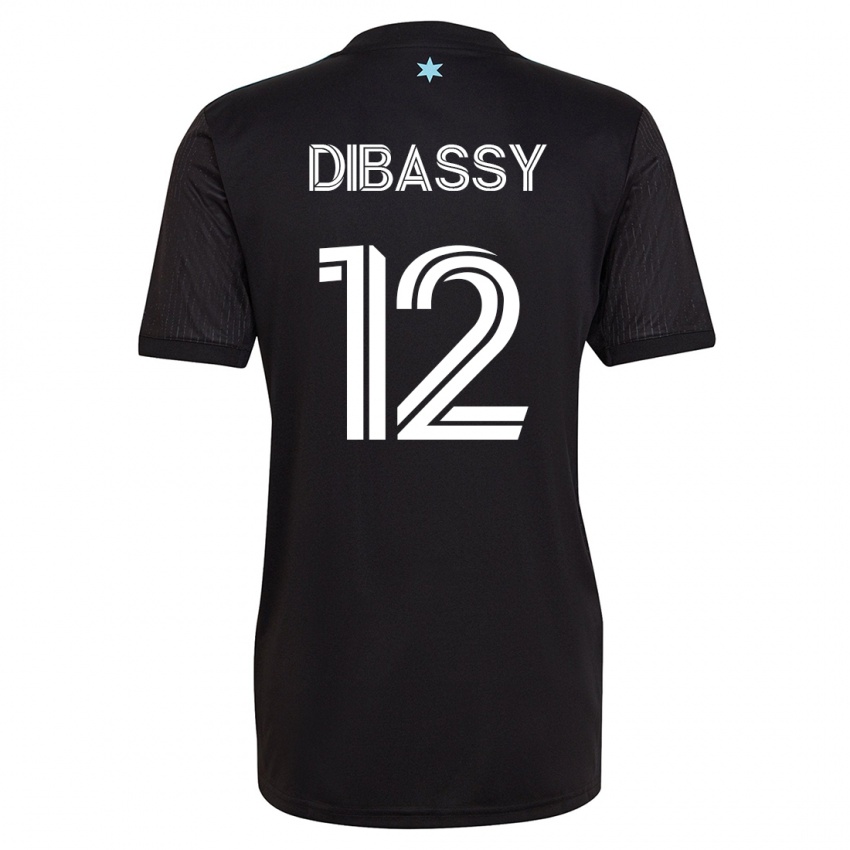 Niño Camiseta Bakaye Dibassy #12 Negro 1ª Equipación 2023/24 La Camisa Perú