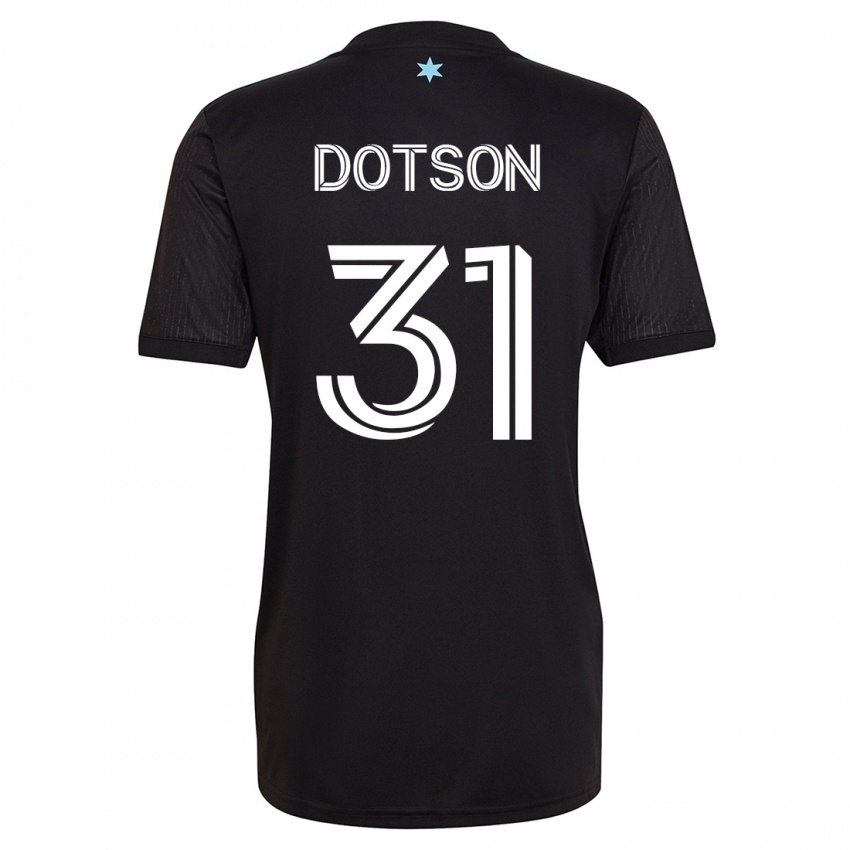 Niño Camiseta Hassani Dotson #31 Negro 1ª Equipación 2023/24 La Camisa Perú