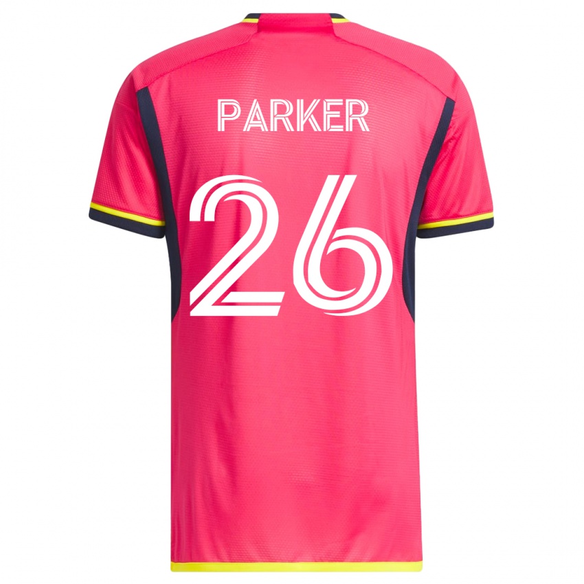 Niño Camiseta Tim Parker #26 Rosa 1ª Equipación 2023/24 La Camisa Perú