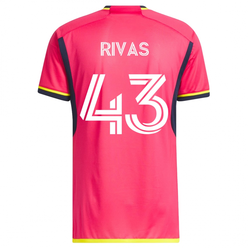 Niño Camiseta Sergio Rivas #43 Rosa 1ª Equipación 2023/24 La Camisa Perú