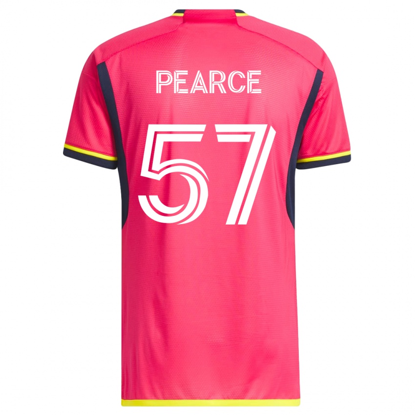 Niño Camiseta Tyson Pearce #57 Rosa 1ª Equipación 2023/24 La Camisa Perú