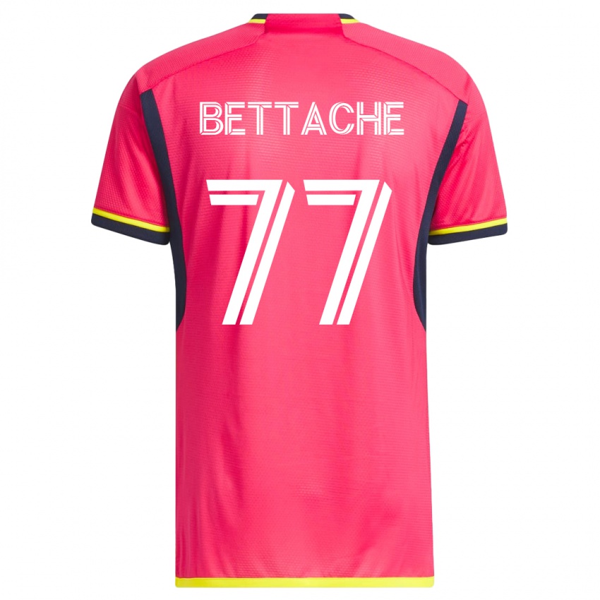Niño Camiseta Faysal Bettache #77 Rosa 1ª Equipación 2023/24 La Camisa Perú
