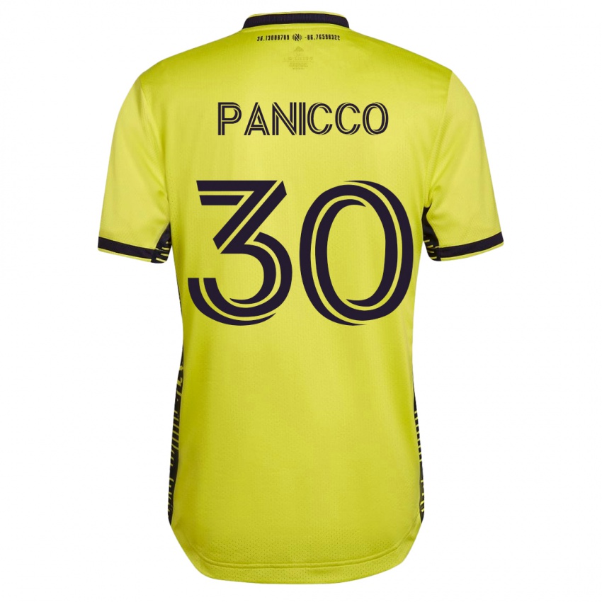 Niño Camiseta Elliot Panicco #30 Amarillo 1ª Equipación 2023/24 La Camisa Perú