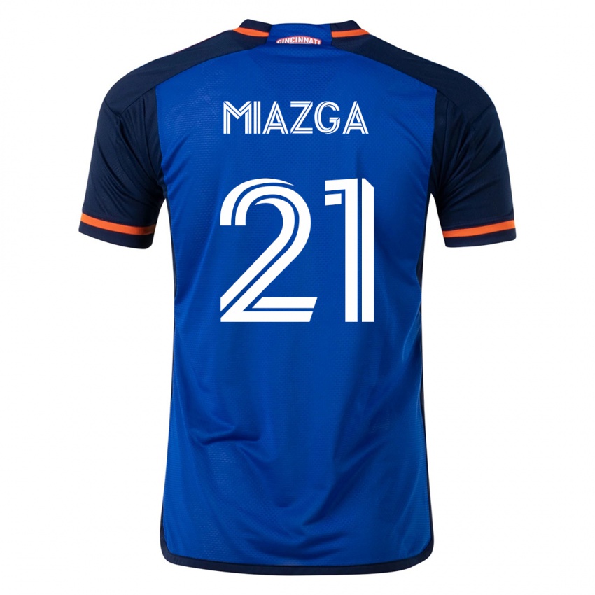 Niño Camiseta Matt Miazga #21 Azul 1ª Equipación 2023/24 La Camisa Perú