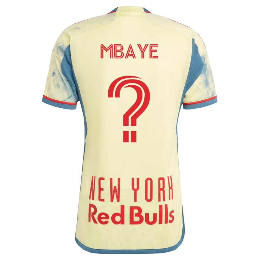 Niño Camiseta Astin Mbaye #0 Amarillo 1ª Equipación 2023/24 La Camisa Perú