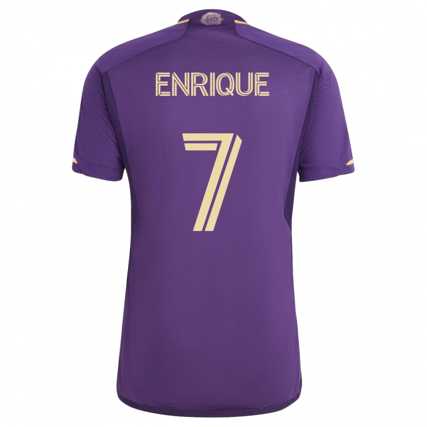 Niño Camiseta Ramiro Enrique #7 Violeta 1ª Equipación 2023/24 La Camisa Perú