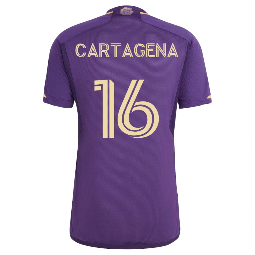 Niño Camiseta Wilder Cartagena #16 Violeta 1ª Equipación 2023/24 La Camisa Perú