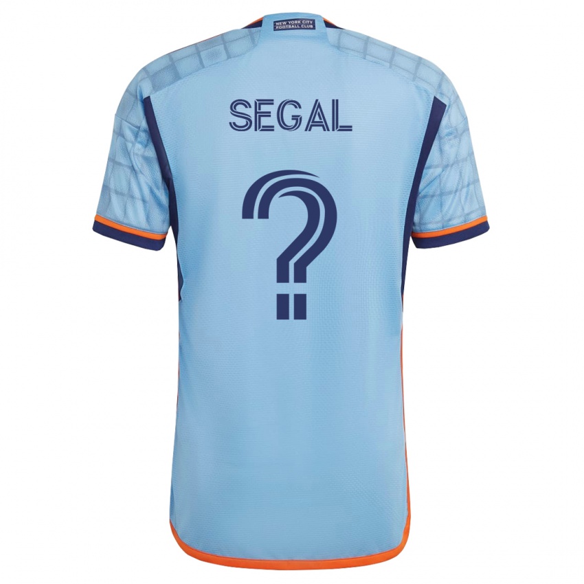 Niño Camiseta Gabriel Segal #0 Azul 1ª Equipación 2023/24 La Camisa Perú