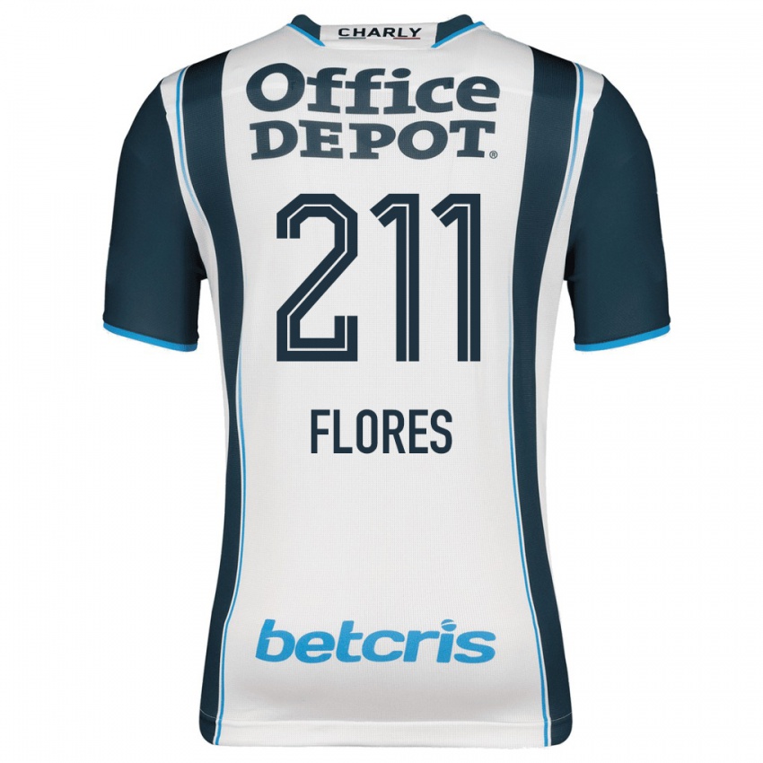 Niño Camiseta Luis Flores #211 Armada 1ª Equipación 2023/24 La Camisa Perú