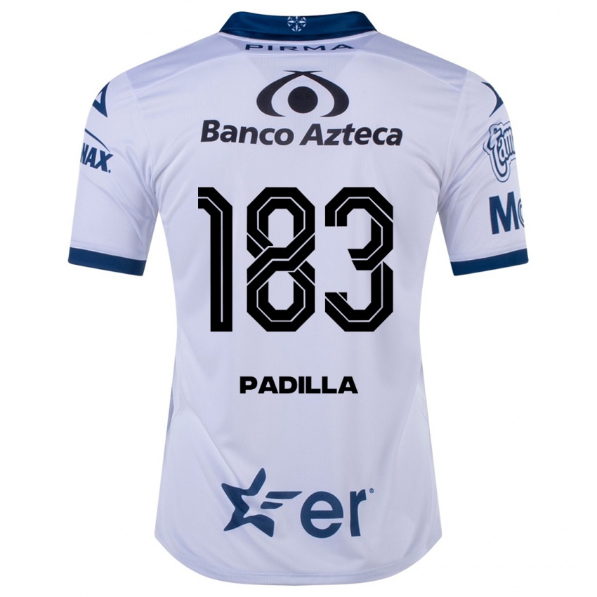 Niño Camiseta Donovan Padilla #183 Blanco 1ª Equipación 2023/24 La Camisa Perú