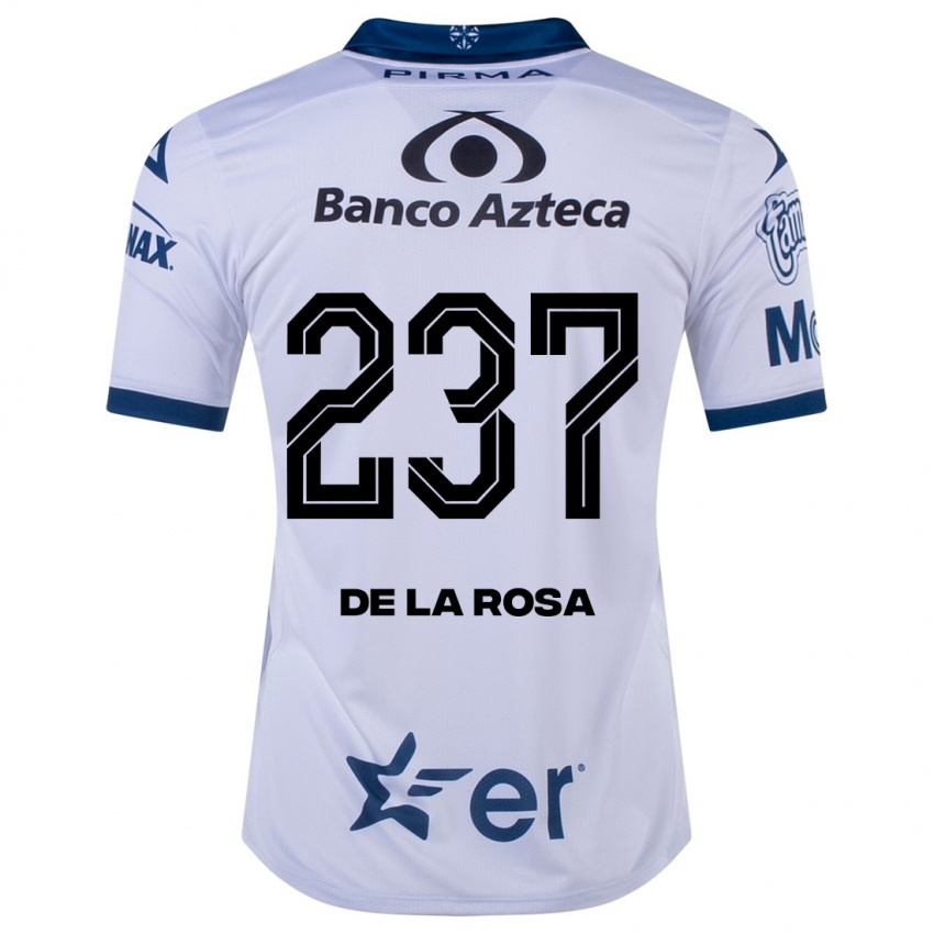 Niño Camiseta Álvaro De La Rosa #237 Blanco 1ª Equipación 2023/24 La Camisa Perú