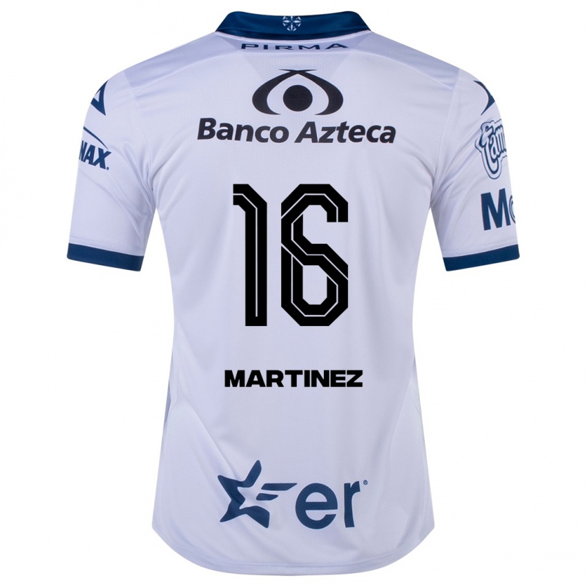 Niño Camiseta Dulce Martínez #16 Blanco 1ª Equipación 2023/24 La Camisa Perú