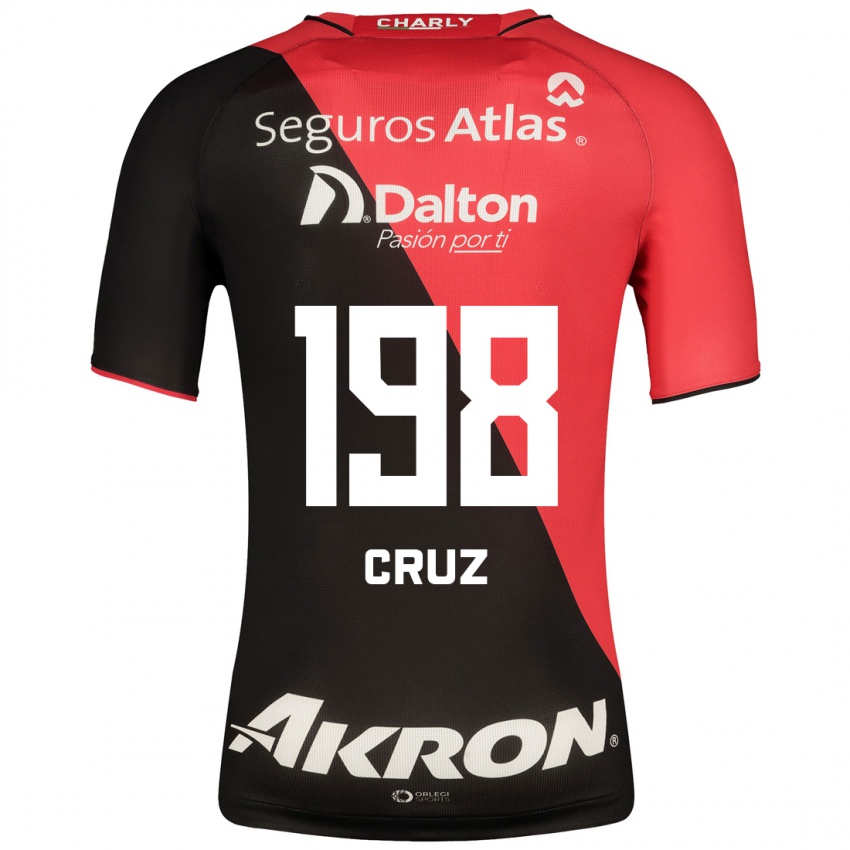 Niño Camiseta Carlos Cruz #198 Negro 1ª Equipación 2023/24 La Camisa Perú