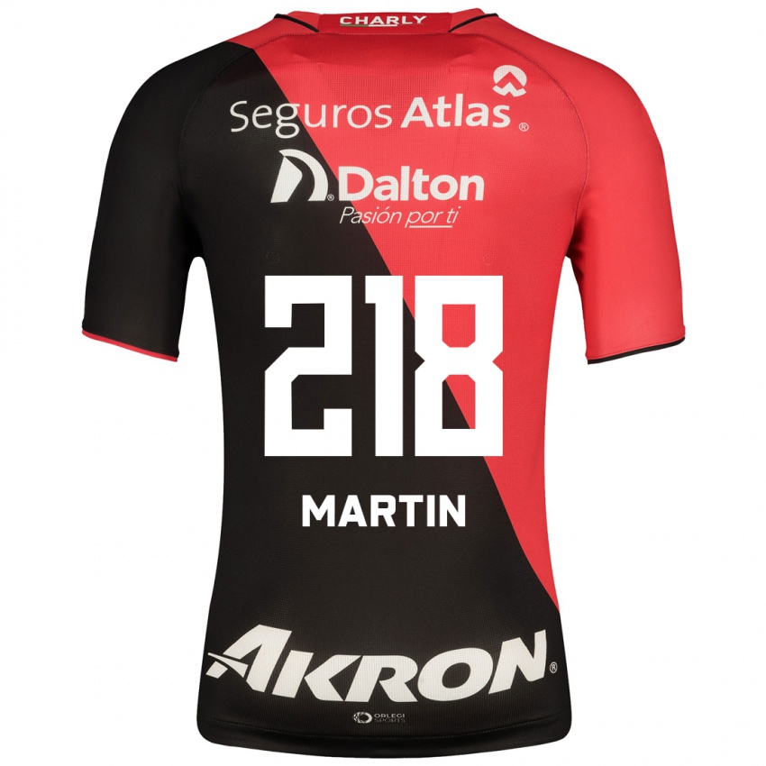 Niño Camiseta Jorge San Martín #218 Negro 1ª Equipación 2023/24 La Camisa Perú