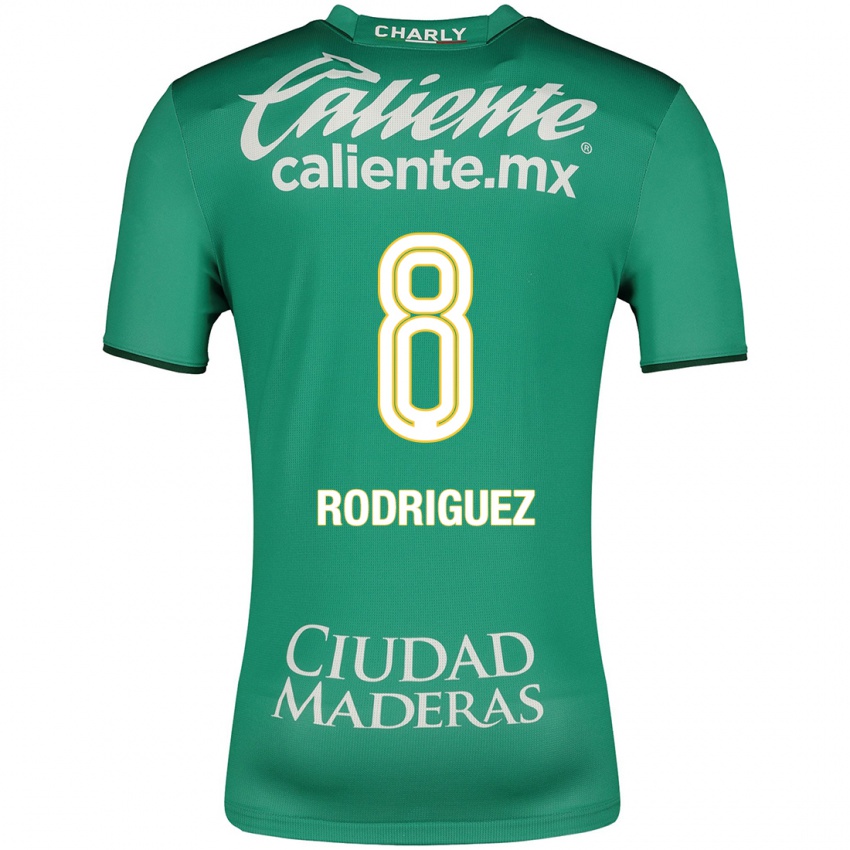 Niño Camiseta Iván Rodríguez #8 Verde 1ª Equipación 2023/24 La Camisa Perú