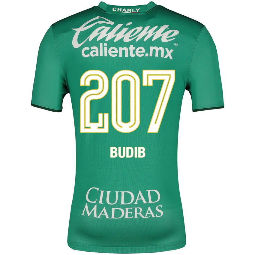 Niño Camiseta Pedro Budib #207 Verde 1ª Equipación 2023/24 La Camisa Perú