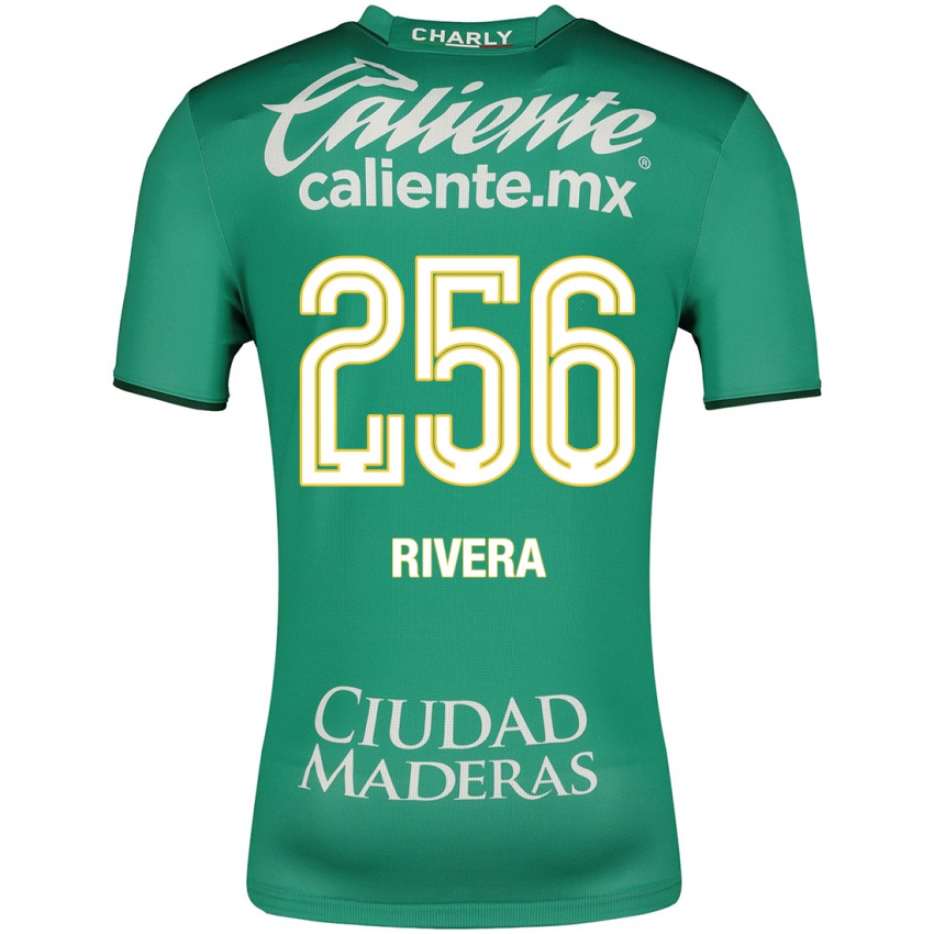 Niño Camiseta Fernando Rivera #256 Verde 1ª Equipación 2023/24 La Camisa Perú