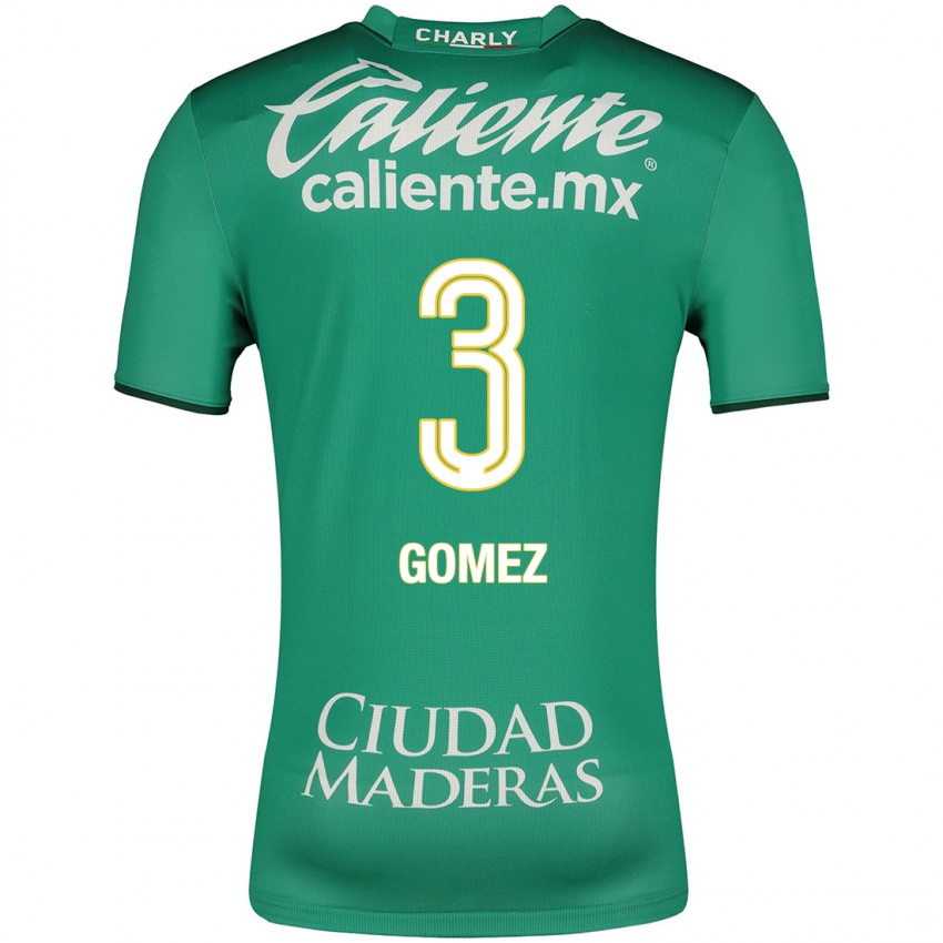 Niño Camiseta Karen Gómez #3 Verde 1ª Equipación 2023/24 La Camisa Perú