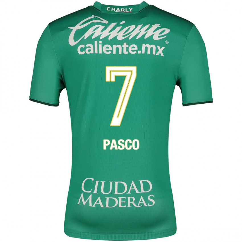Niño Camiseta Madeleine Pasco #7 Verde 1ª Equipación 2023/24 La Camisa Perú