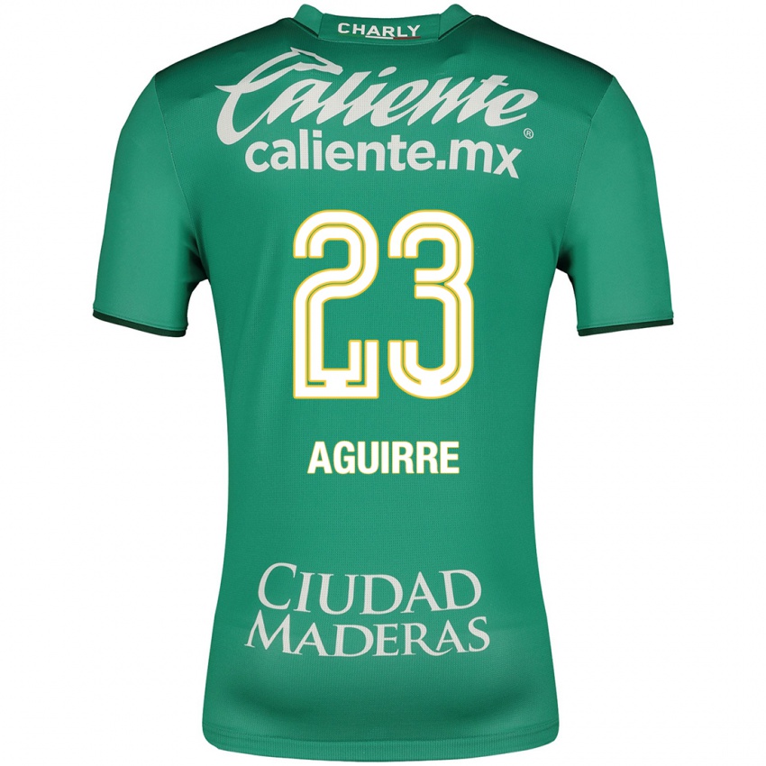 Niño Camiseta Zoe Aguirre #23 Verde 1ª Equipación 2023/24 La Camisa Perú