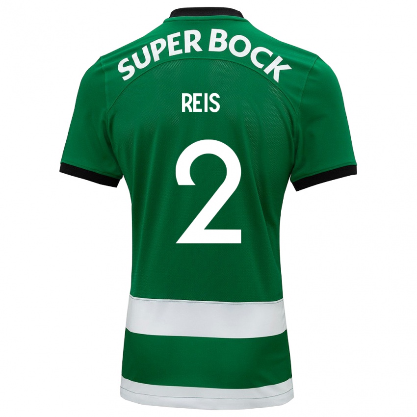 Niño Camiseta Matheus Reis #2 Verde 1ª Equipación 2023/24 La Camisa Perú