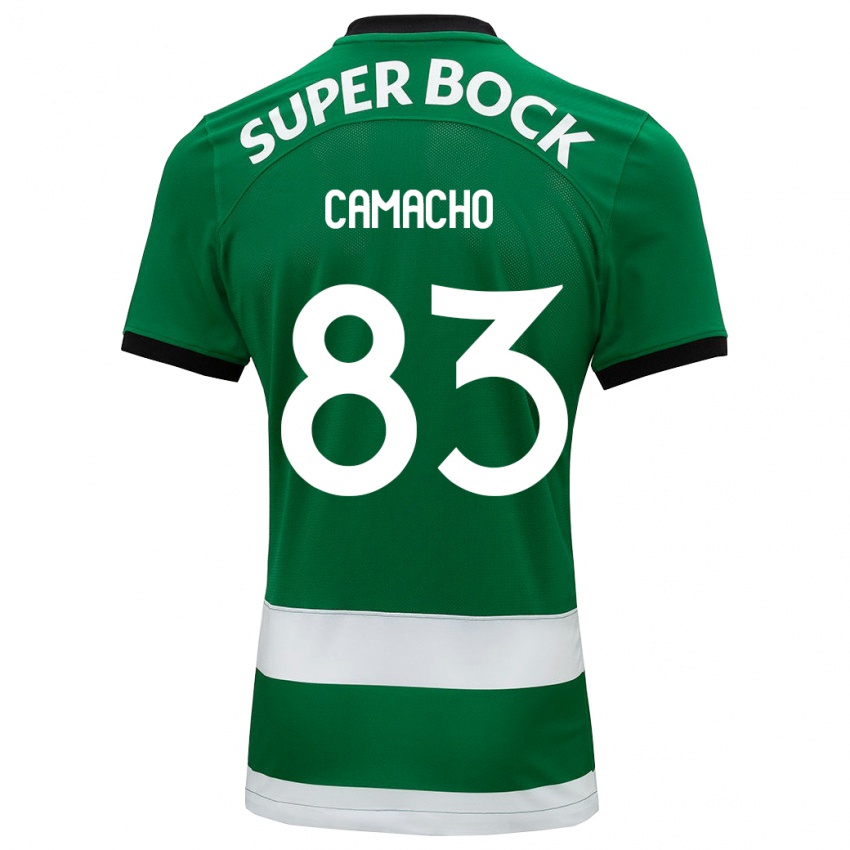 Niño Camiseta Rafael Camacho #83 Verde 1ª Equipación 2023/24 La Camisa Perú