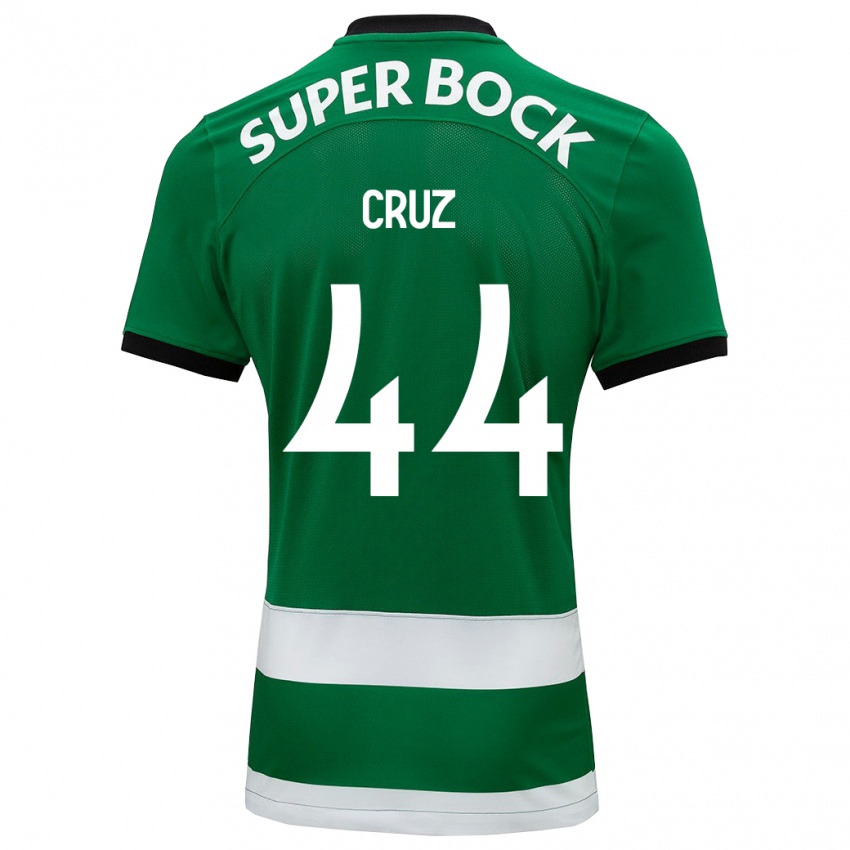 Niño Camiseta Marco Cruz #44 Verde 1ª Equipación 2023/24 La Camisa Perú