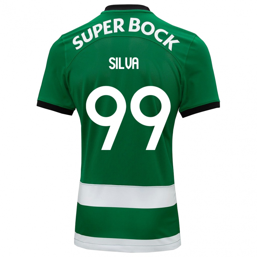 Niño Camiseta Francisco Silva #99 Verde 1ª Equipación 2023/24 La Camisa Perú