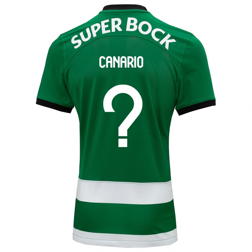 Niño Camiseta Francisco Canário #0 Verde 1ª Equipación 2023/24 La Camisa Perú