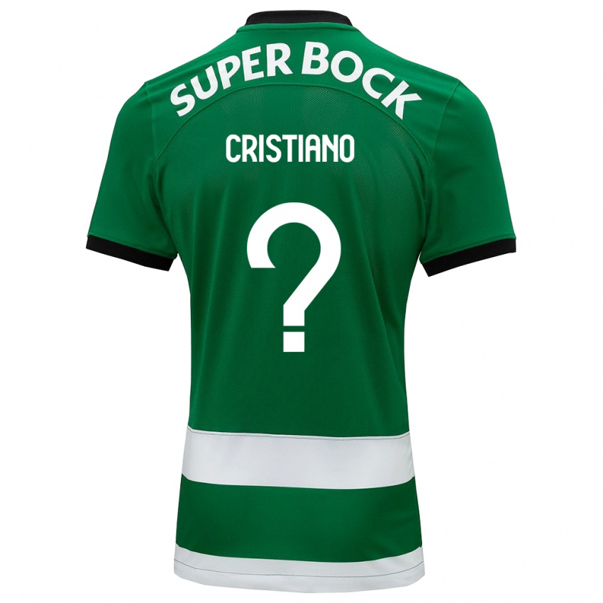 Niño Camiseta José Cristiano #0 Verde 1ª Equipación 2023/24 La Camisa Perú