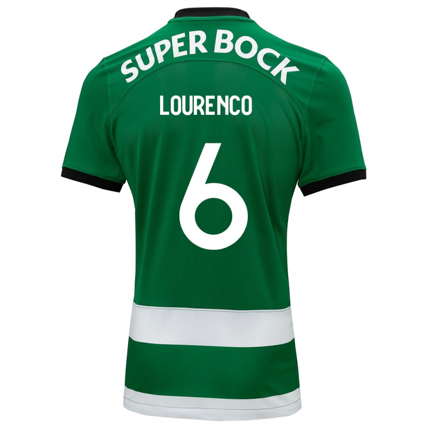 Niño Camiseta Bruna Lourenço Urbano Costa #6 Verde 1ª Equipación 2023/24 La Camisa Perú